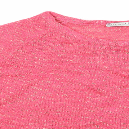 Womens UK Size 14 Atmosphere Pink Pullover Jumper