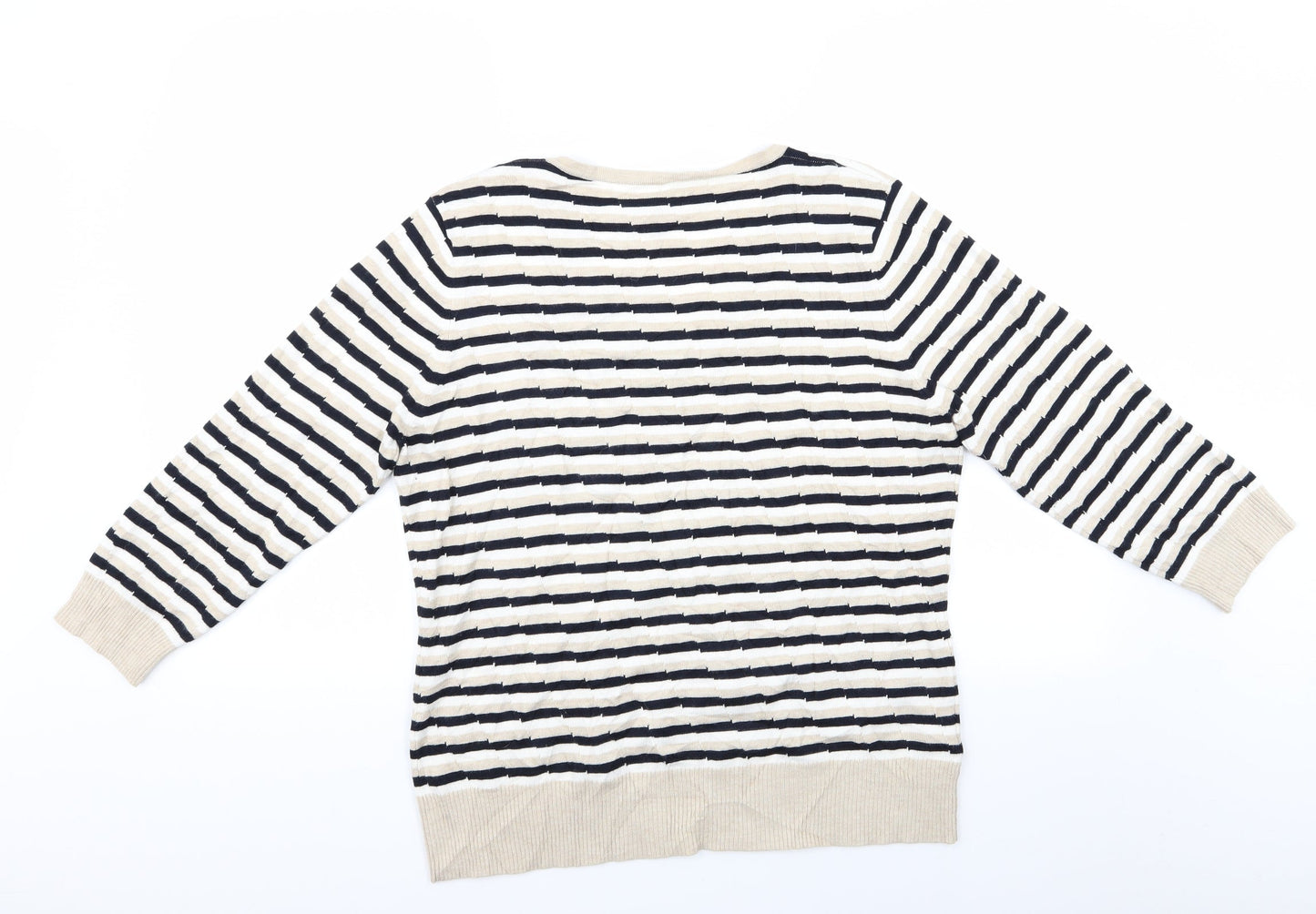 Womens UK Size  Preworn Multicoloured Pullover Jumper
