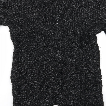 H&M Girls Black   Pullover Jumper Size 14 Years