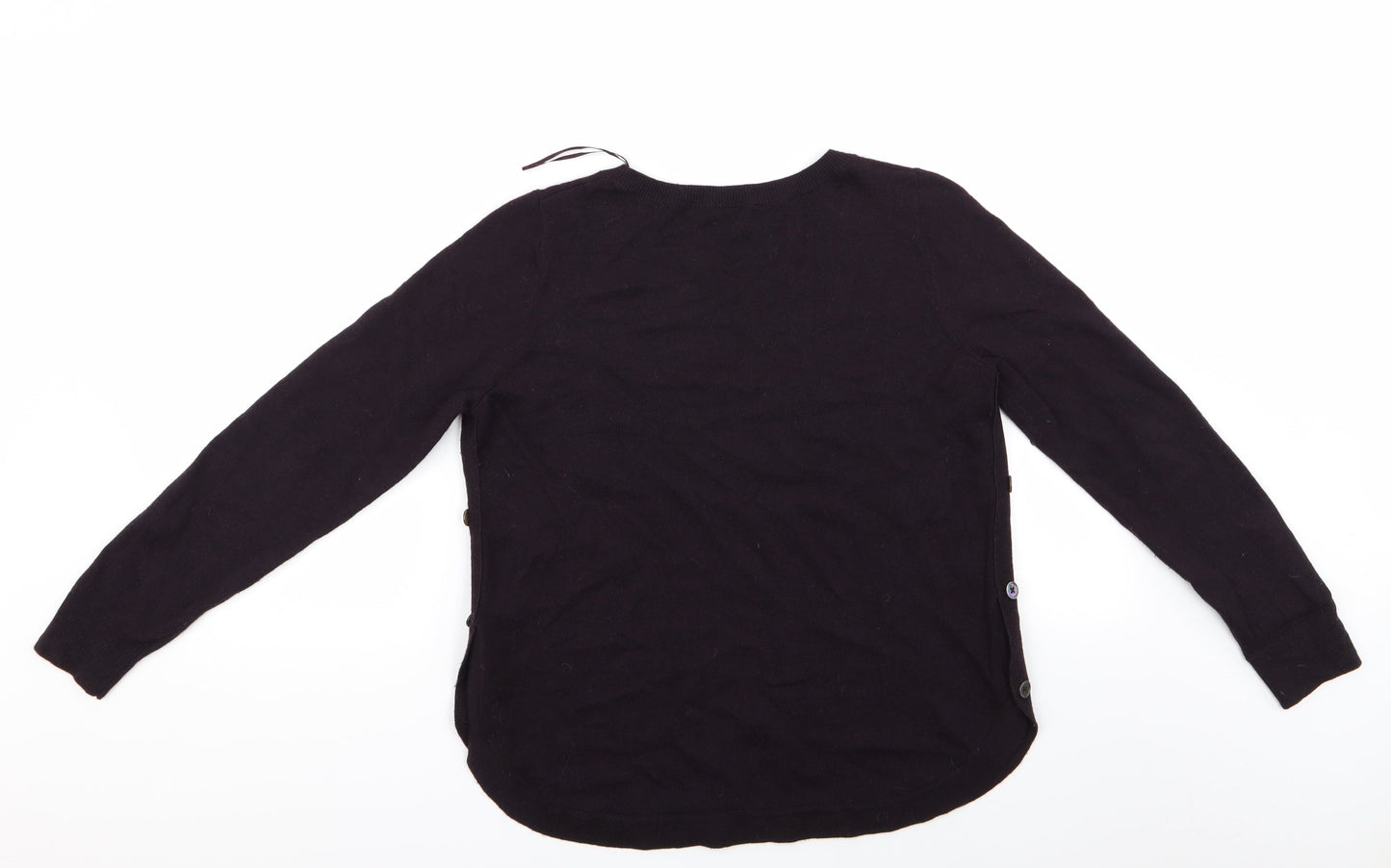Womens UK Size 10 Preworn Purple Pullover Jumper