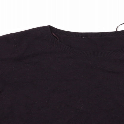 Womens UK Size 10 Preworn Purple Pullover Jumper