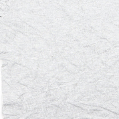 Womens UK Size 6 Warehouse Grey Pullover Jumper