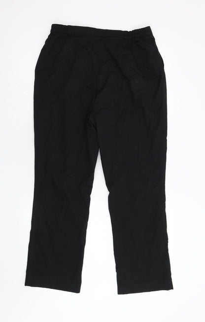 Habella Womens Black   Trousers  Size 14 L27 in