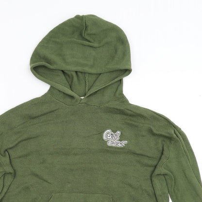 Womens UK Size M H&M Green Pullover Jumper