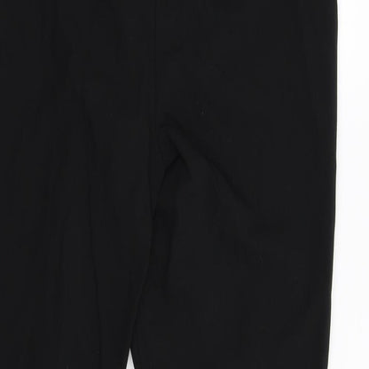 Womens UK Size 10 F&F Regular Fit  Black Trousers