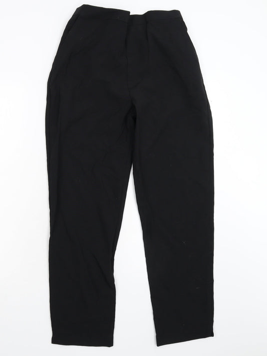 Womens UK Size 14 Emma Collction Regular Fit  Black Trousers