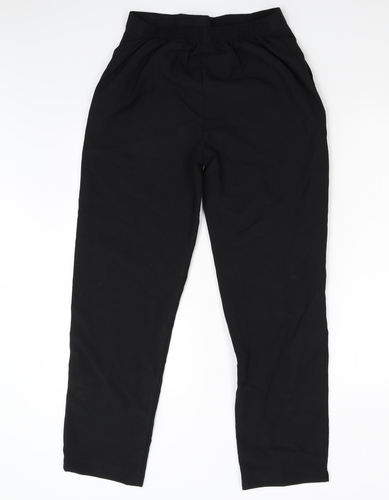 Womens UK Size 14 Emma Collction Regular Fit  Black Trousers