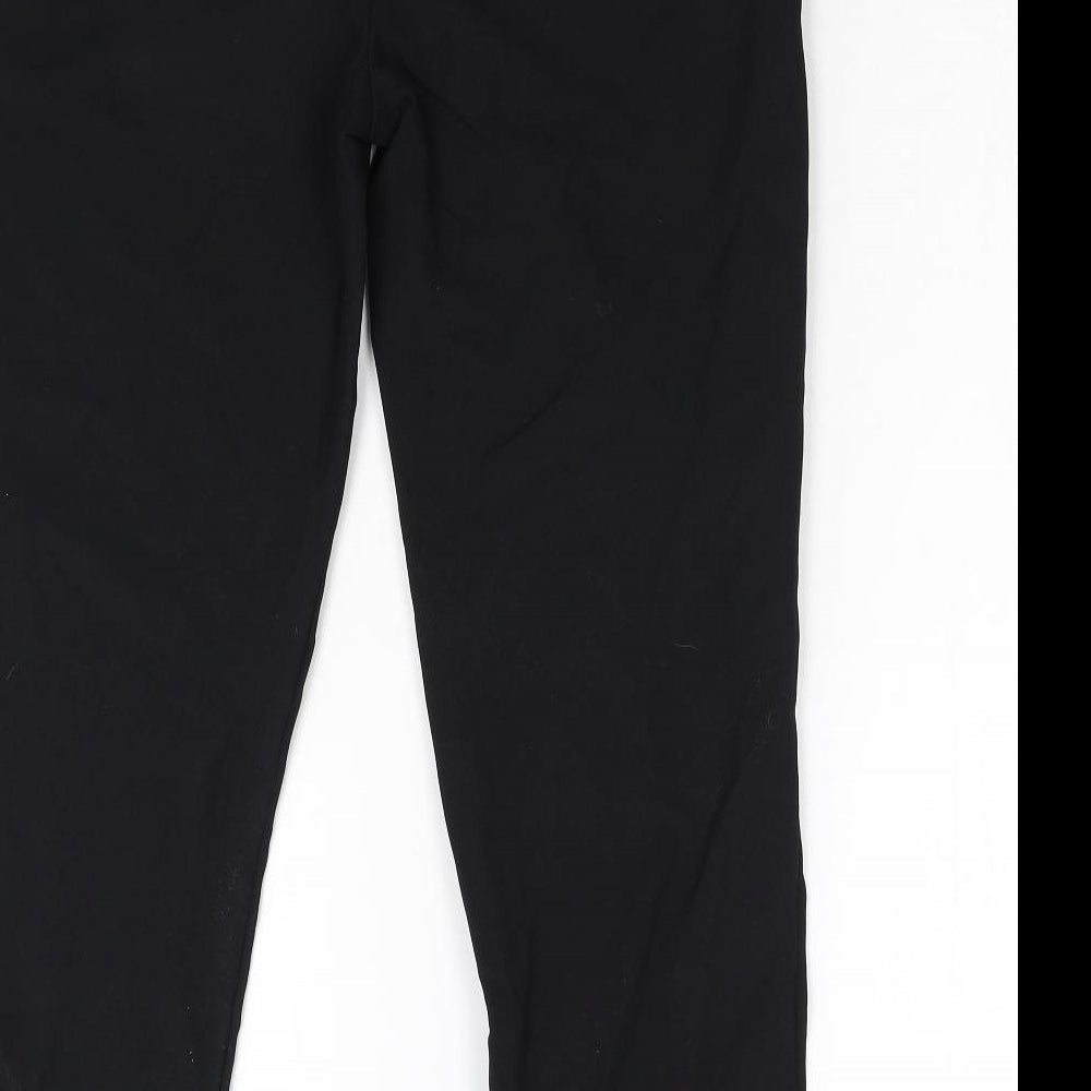 Womens UK Size 14 Emma Collction Regular Fit  Black Trousers