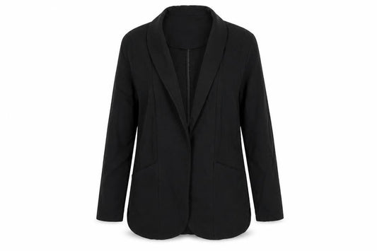 Womens UK Size 8 New Look Regular Black Blazer