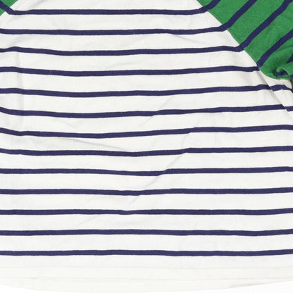 TU Womens Multicoloured Striped Knit Pullover Jumper Size 10