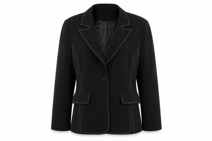 Womens UK Size 12 Primark Regular Black Suit Jacket