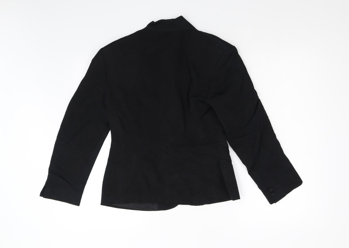 Womens UK Size S Preworn Regular Black Blazer