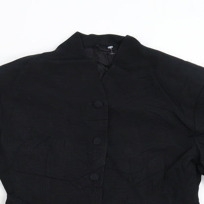 Womens UK Size S Preworn Regular Black Blazer