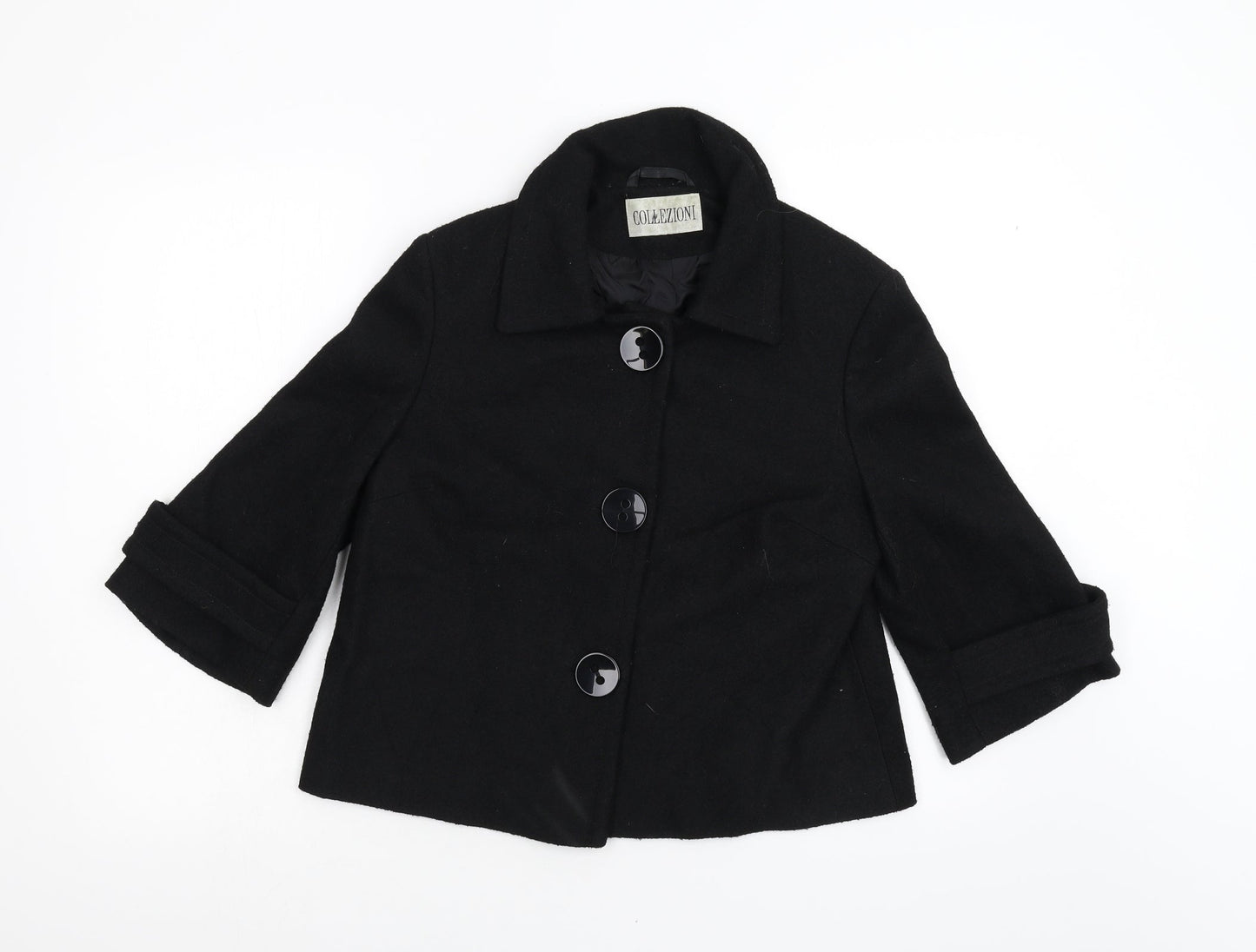 Collezioni Womens Black   Jacket  Size 12