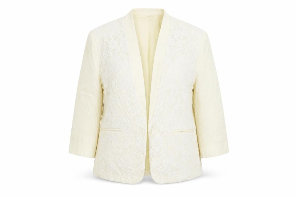 Womens UK Size 14 Bonmarché Regular Yellow Blazer