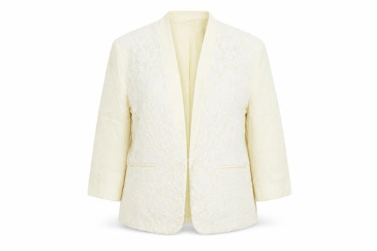 Womens UK Size 14 Bonmarché Regular Yellow Blazer