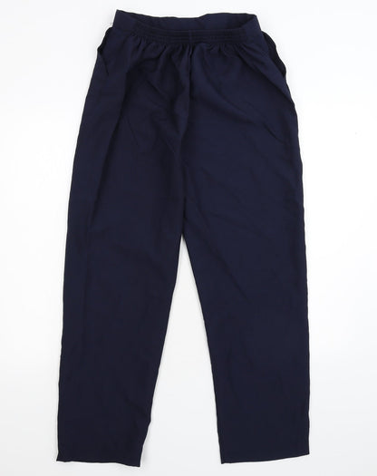 Womens UK Size 16 Preworn Regular Fit  Blue Trousers