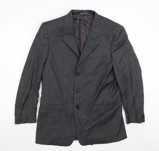 Mauro Vicariotto Mens Grey   Jacket Suit Jacket Size 40