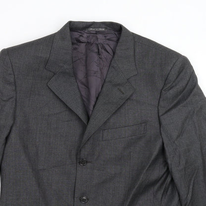 Mauro Vicariotto Mens Grey   Jacket Suit Jacket Size 40