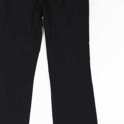 Womens UK Size 10 The Collection Regular Fit  Black Trousers