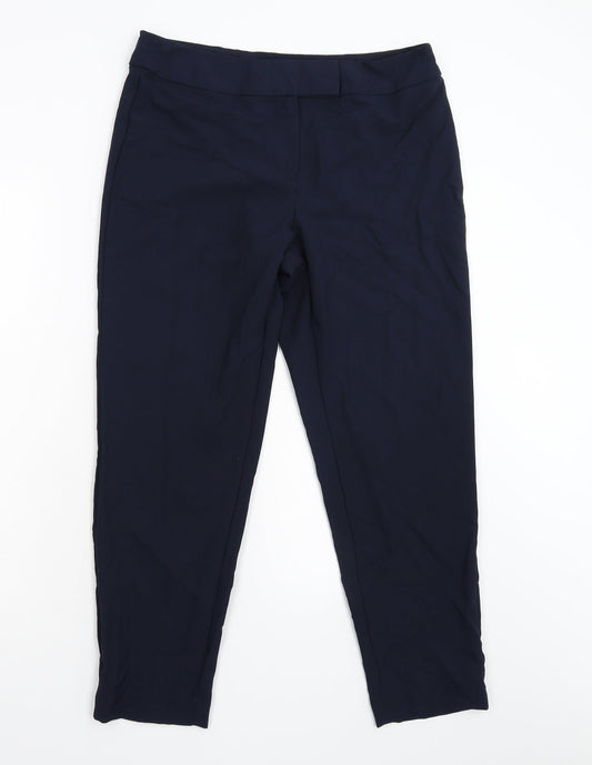 George Womens Blue   Trousers  Size 12 L26 in