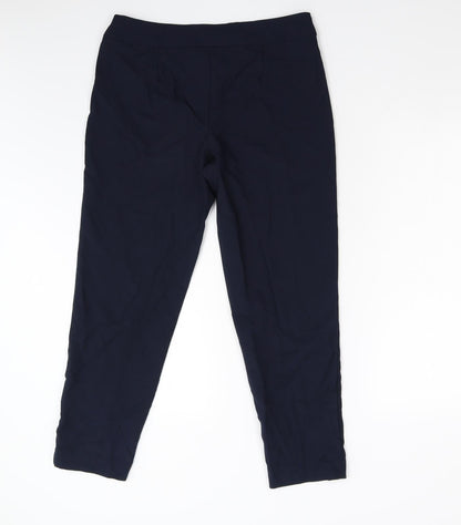 George Womens Blue   Trousers  Size 12 L26 in