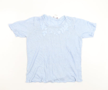 Womens UK Size 18 Charmance Blue Pullover Jumper