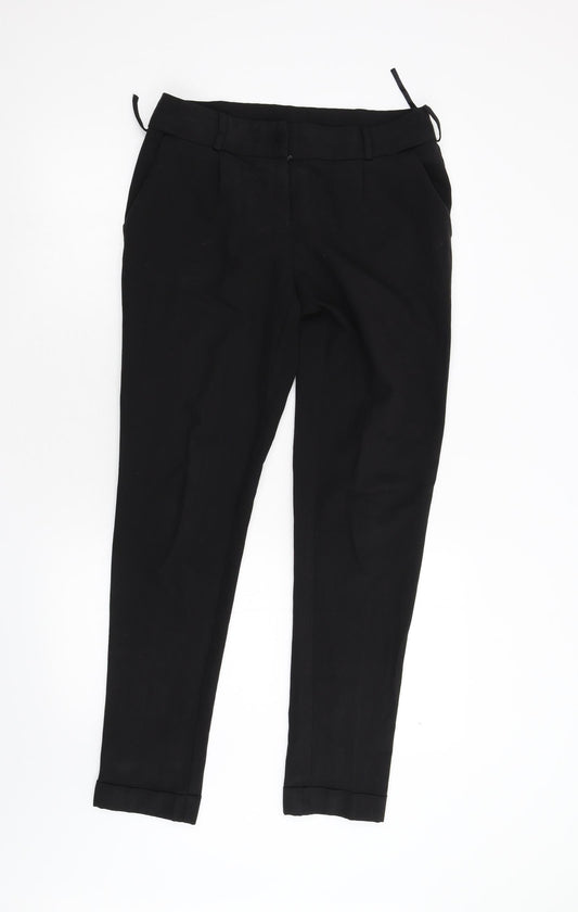 New Look Womens Black   Trousers  Size 8 L30 in