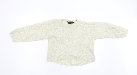 Topshop Petite Womens Beige   Pullover Jumper Size 6