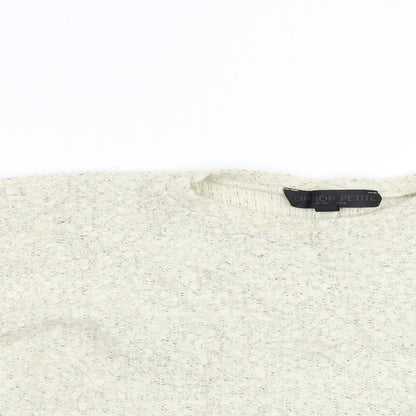 Topshop Petite Womens Beige   Pullover Jumper Size 6