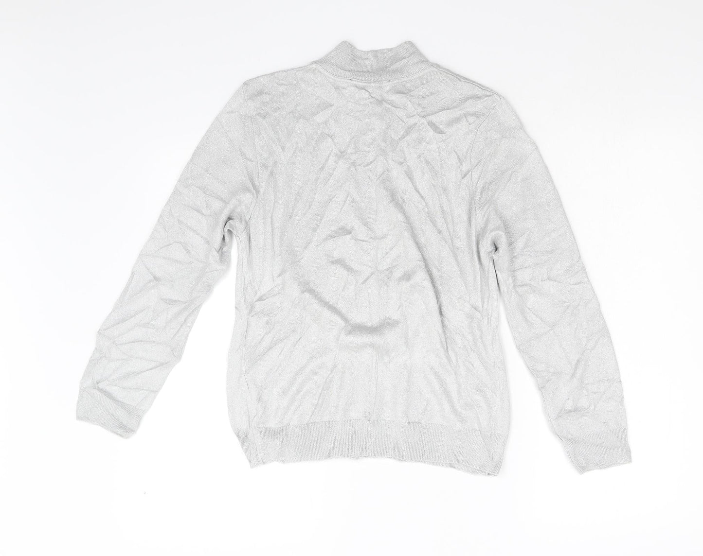 Primark Womens Grey   Cardigan Jumper Size 12