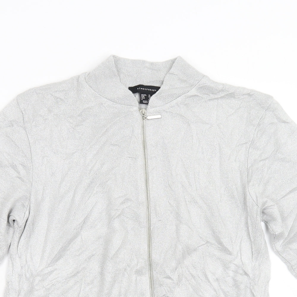 Primark Womens Grey   Cardigan Jumper Size 12