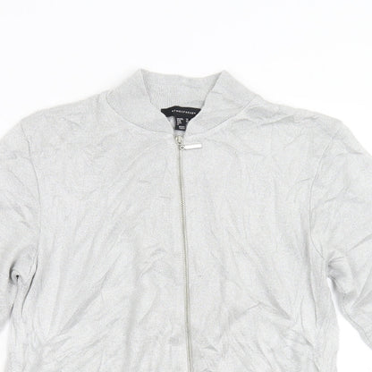 Primark Womens Grey   Cardigan Jumper Size 12