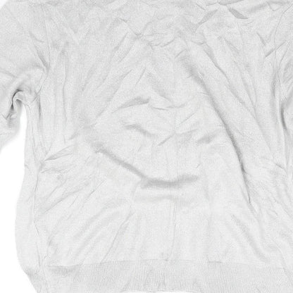 Primark Womens Grey   Cardigan Jumper Size 12