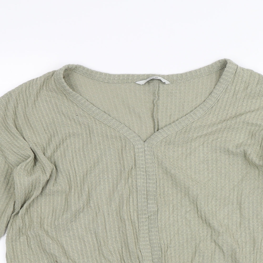 George Womens Green   Basic Blouse Size 8