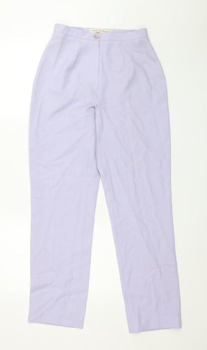 Scott & Taylor Womens Purple   Capri Trousers Size 26 in L29 in