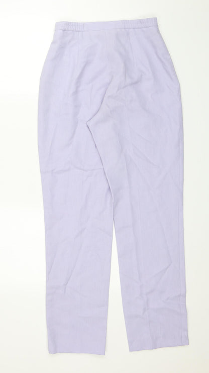 Scott & Taylor Womens Purple   Capri Trousers Size 26 in L29 in