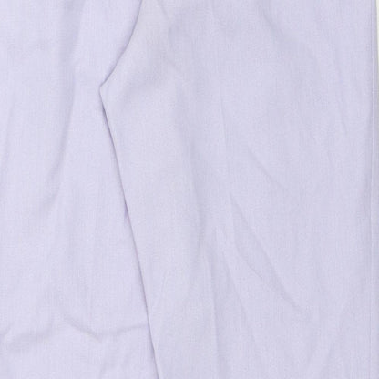 Scott & Taylor Womens Purple   Capri Trousers Size 26 in L29 in