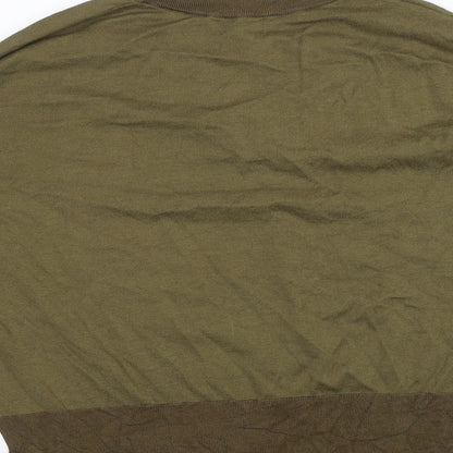 Topshop Womens Green   Pullover Jumper Size 10