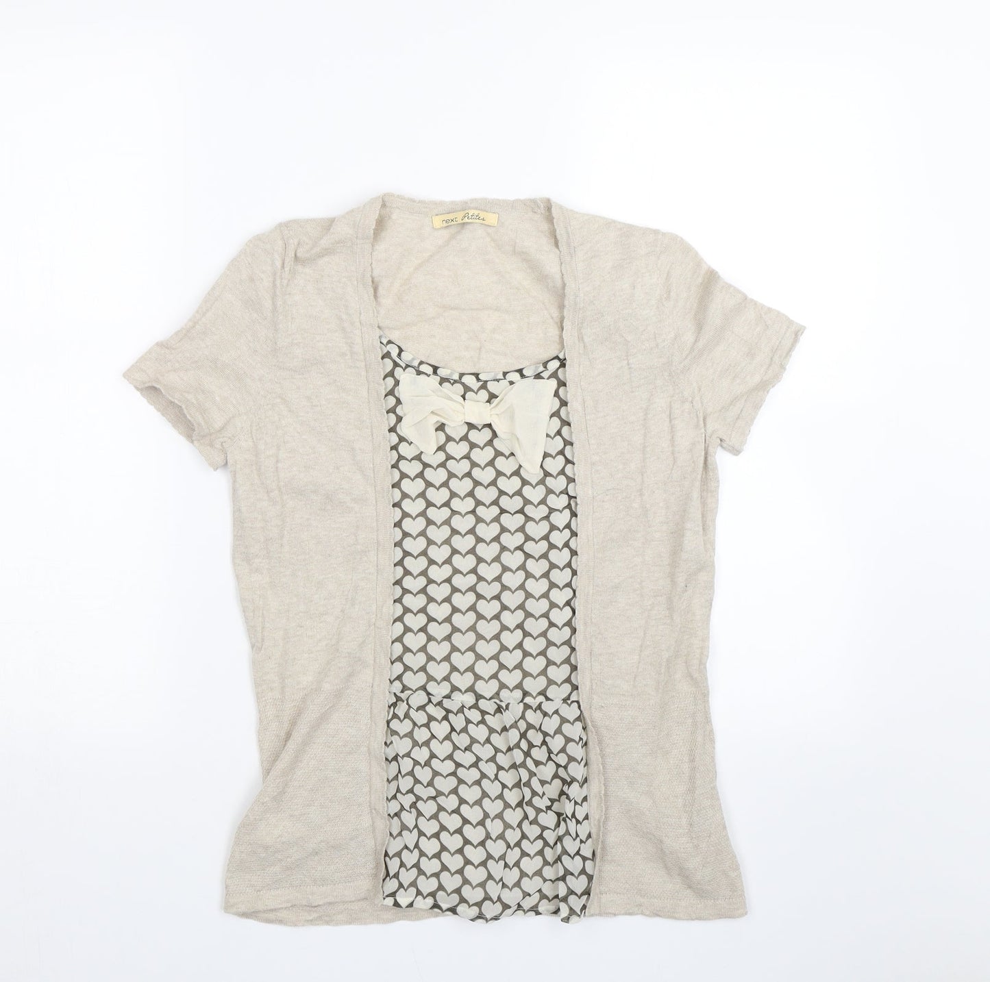 NEXT Womens Beige   Basic Blouse Size 10