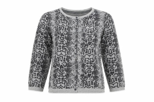 Womens UK Size 10 Limited collection Grey Cardigan Jumper
