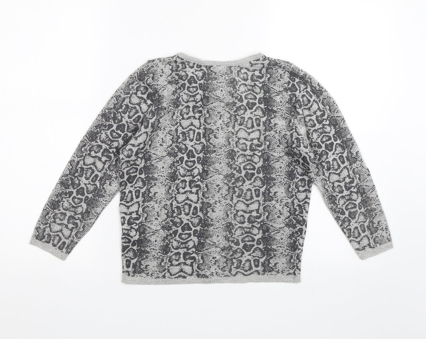 Womens UK Size 10 Limited collection Grey Cardigan Jumper