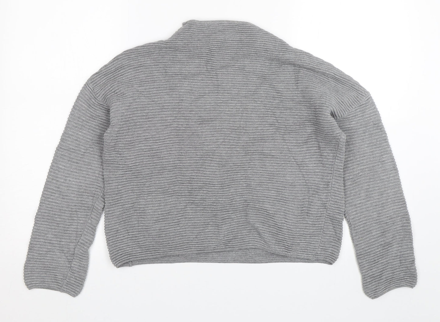 Womens UK Size XS H&M Grey Pullover Jumper