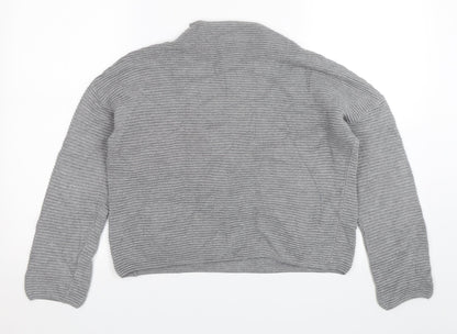 Womens UK Size XS H&M Grey Pullover Jumper