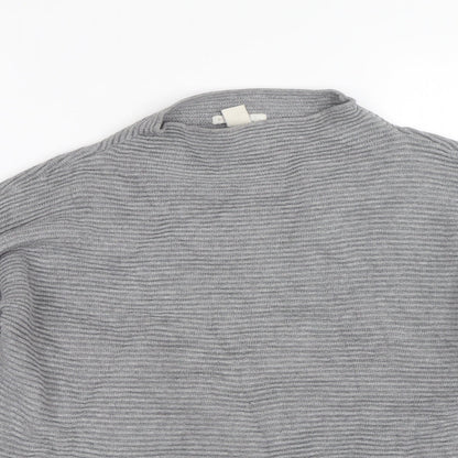 Womens UK Size XS H&M Grey Pullover Jumper
