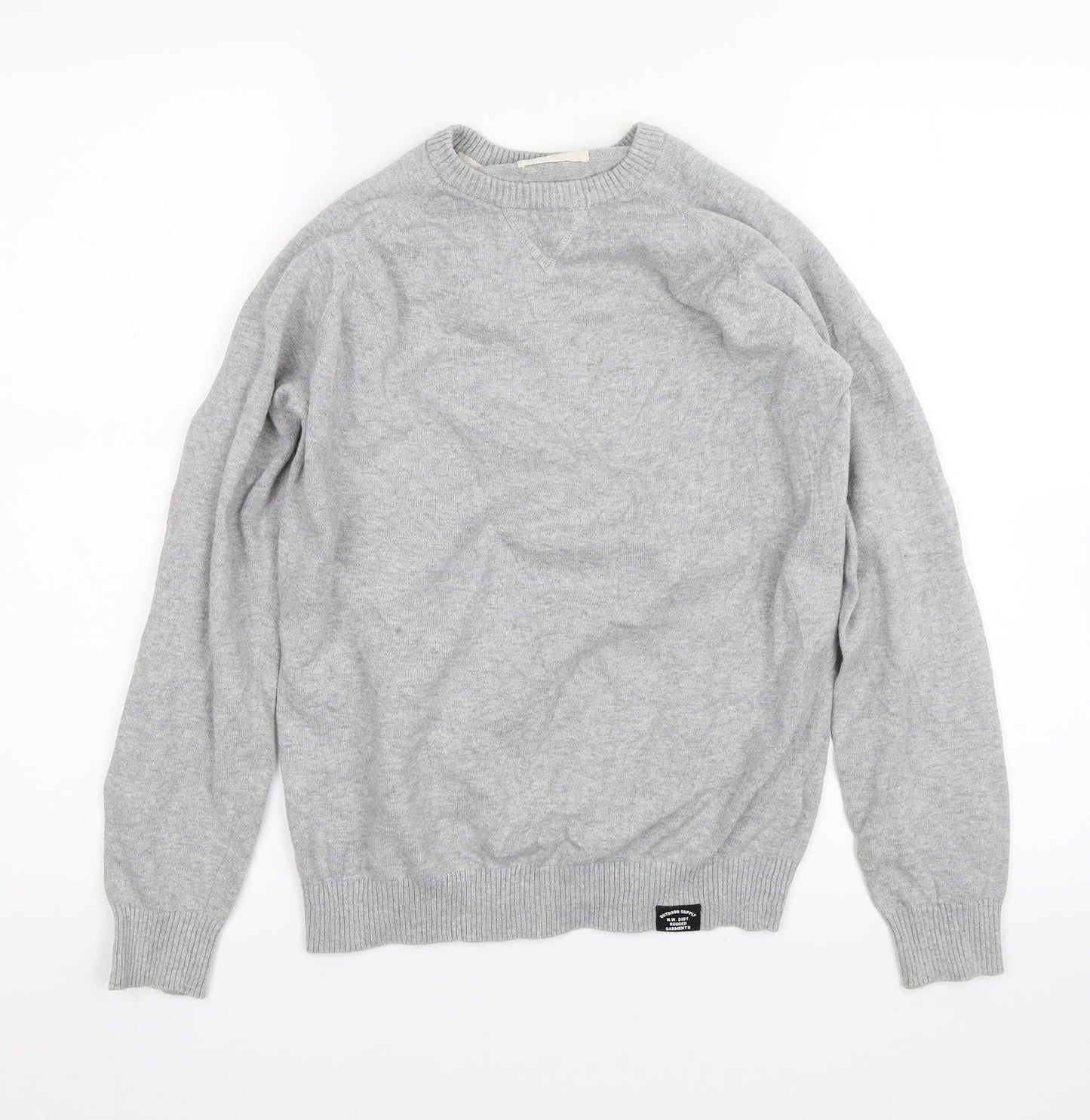 Primark Womens Grey   Pullover Jumper Size S