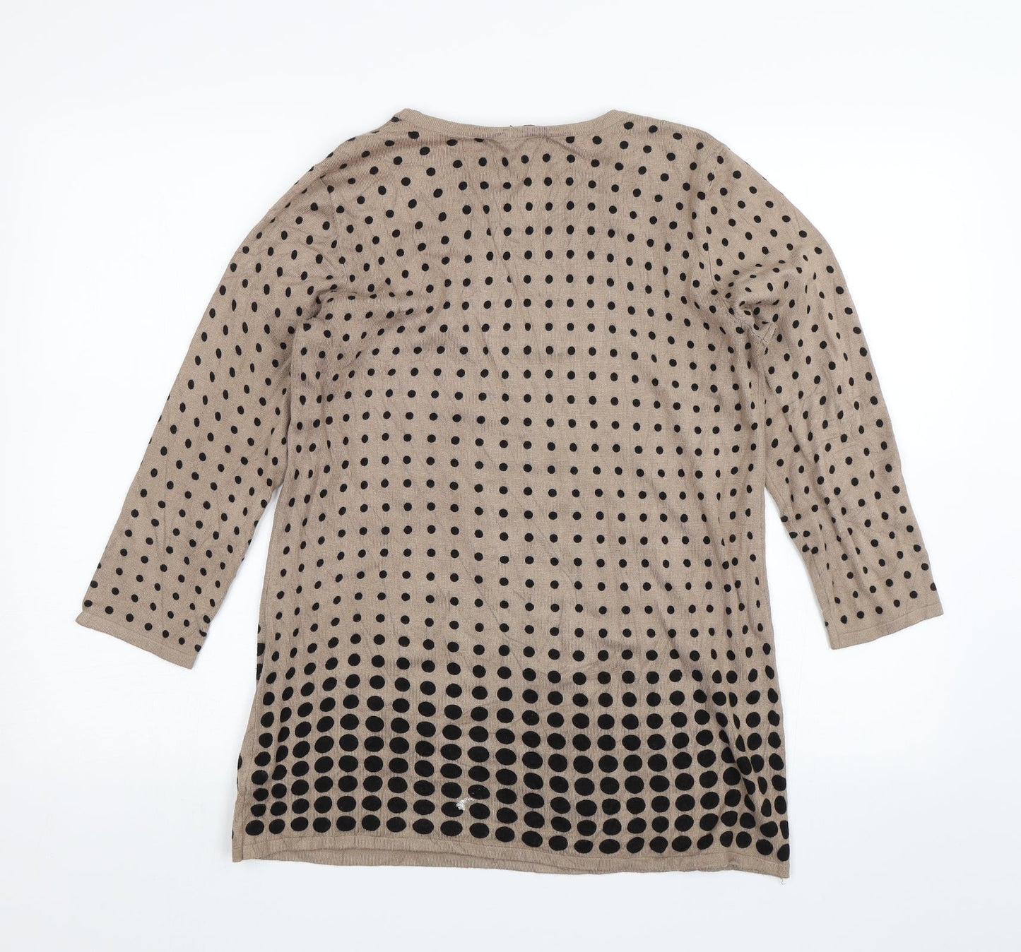 Womens UK Size  Nina Leonard Brown Pullover Jumper