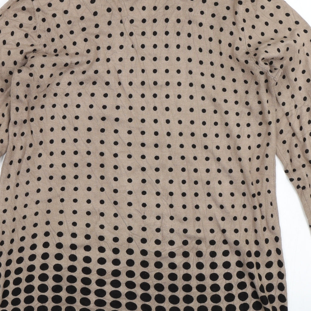 Womens UK Size  Nina Leonard Brown Pullover Jumper