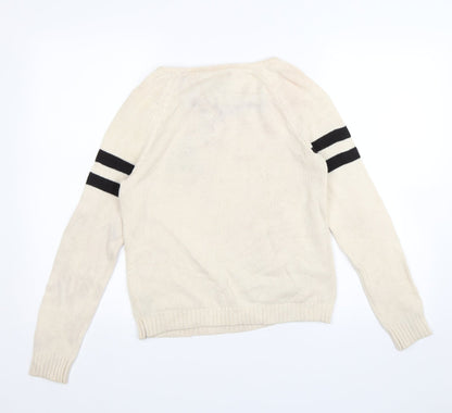 FOREVER 21 Womens Beige   Pullover Jumper Size S