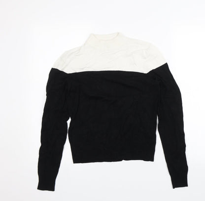 Womens UK Size 12 New Look Black Pullover Jumper